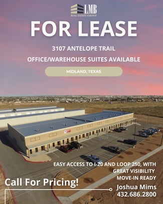Midland, TX Flex, Industrial - 3107 Antelope Trail