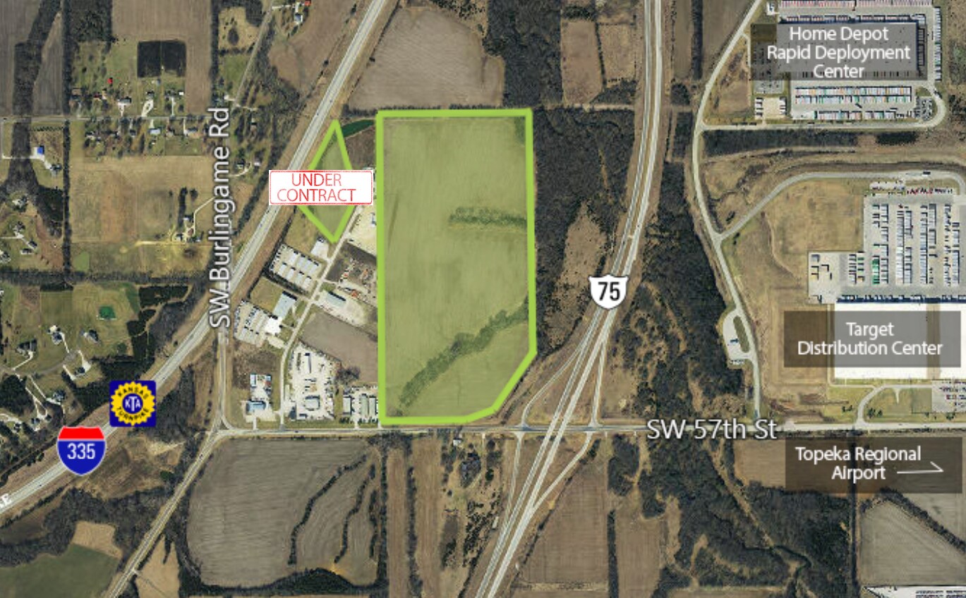 57th & Highway 75 @ I-75 Hwy, Topeka, KS for Sale