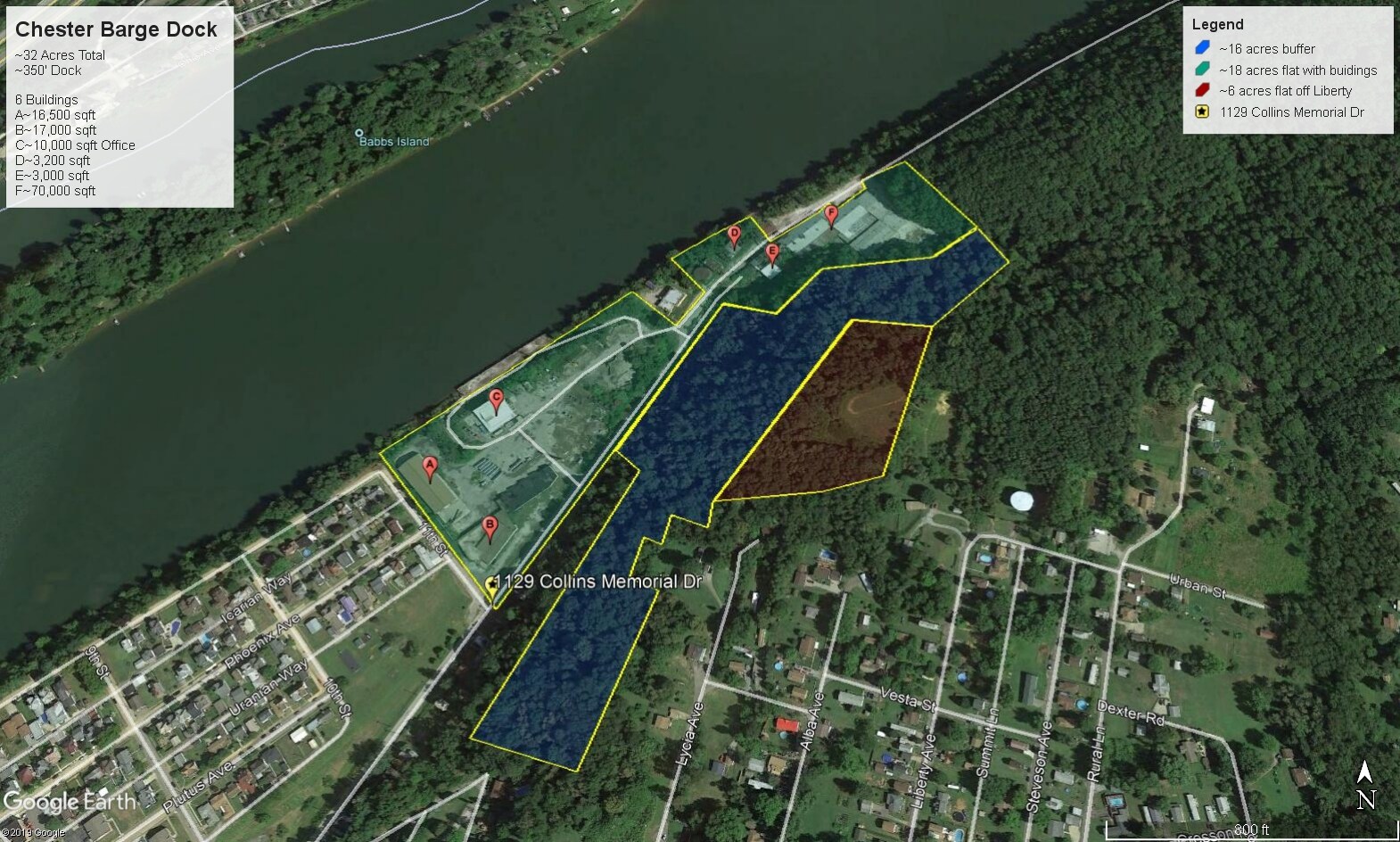 1129 Collins Memorial Dr, Chester, WV for Sale