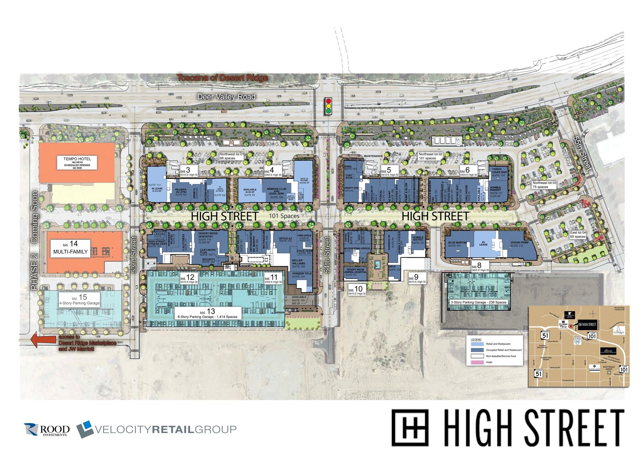 5410 E High St, Phoenix, AZ for Rent