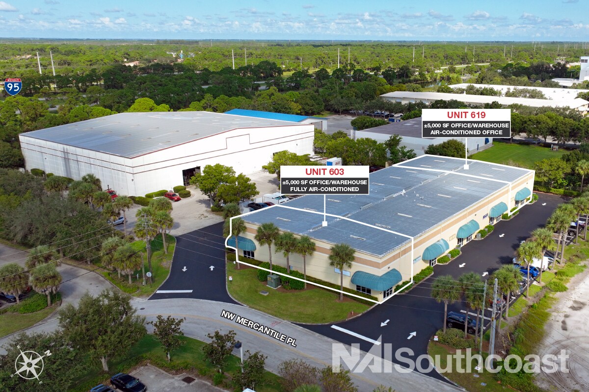 603-619 NW Mercantile Pl, Port Saint Lucie, FL for Rent