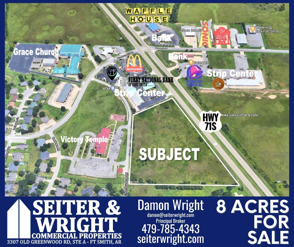 HWY 71 South And Brooken Hill Drive, Fort Smith, AR for Sale