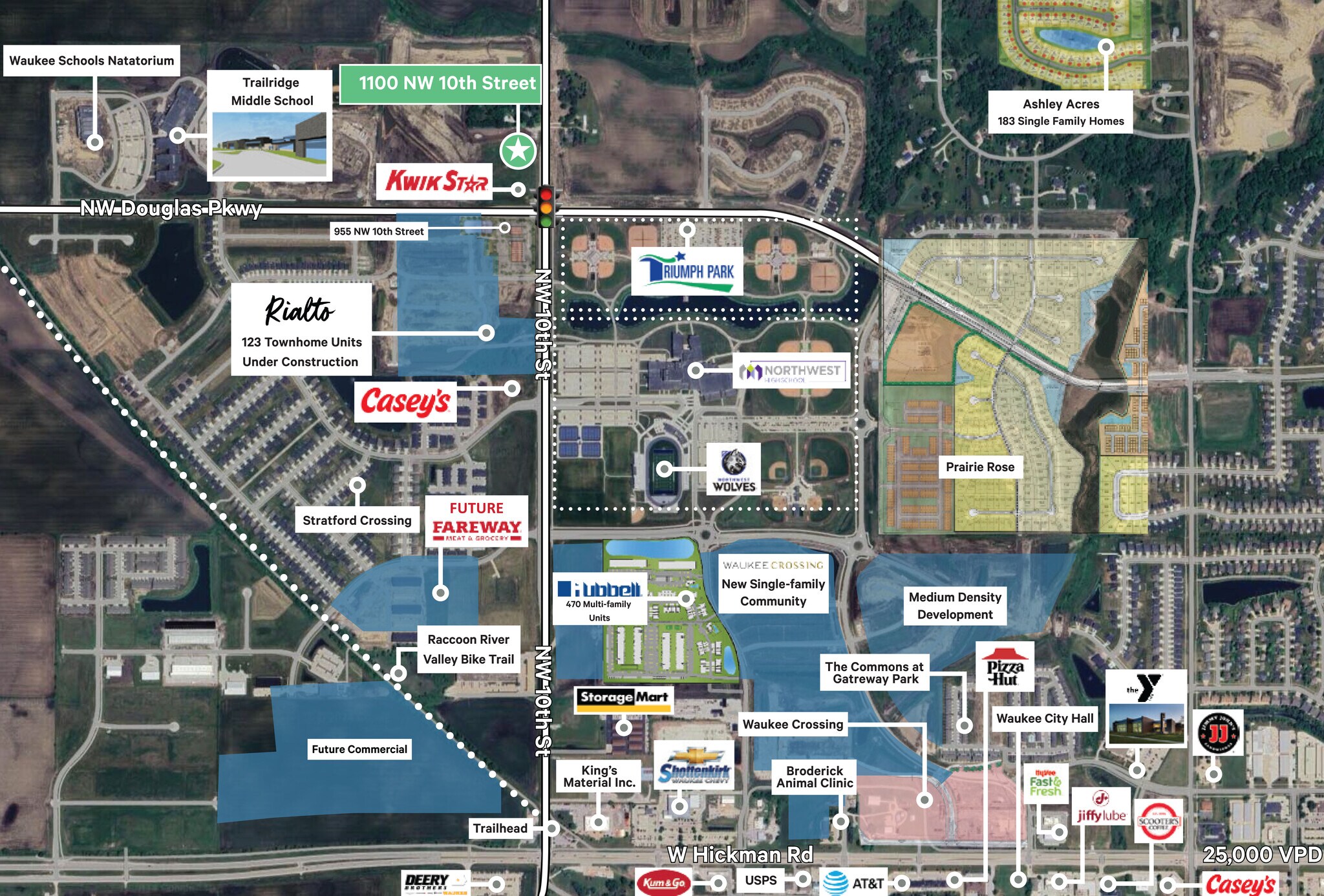 1100 NW 10th Street, Waukee, IA for Sale