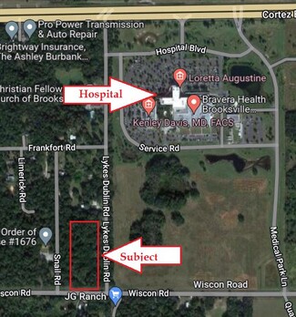 Brooksville, FL Residential Land - 17155 Wiscon Rd
