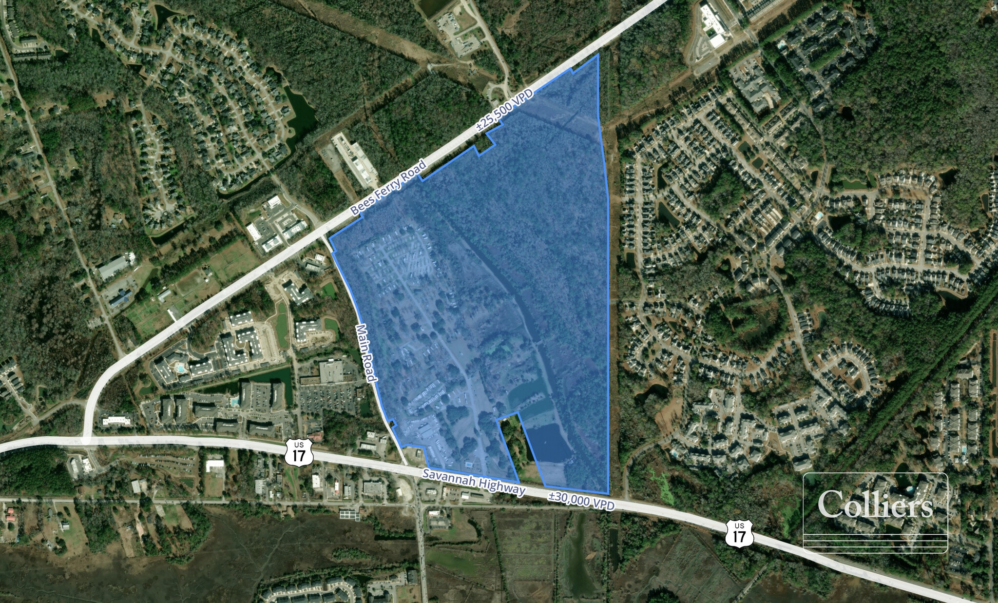 Savannah Hwy @ Main Road, Johns Island, SC for Sale
