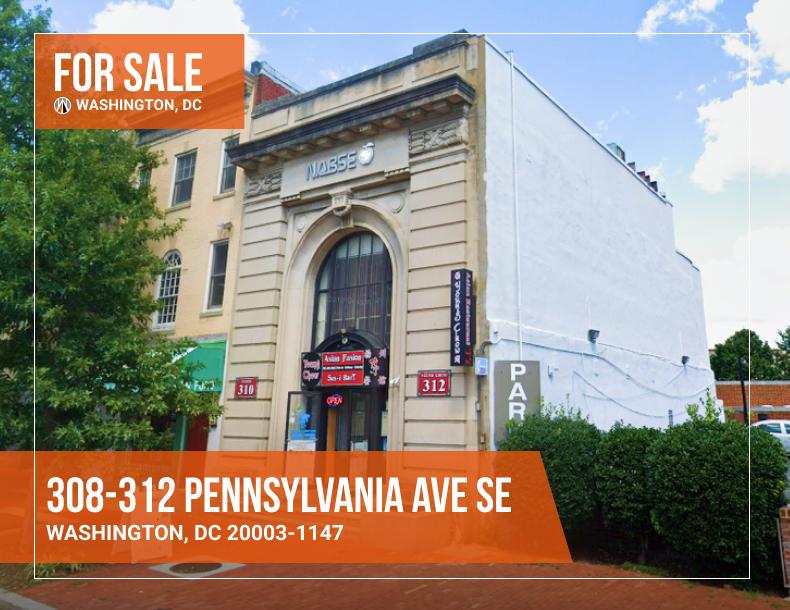 308-312 Pennsylvania Ave SE, Washington, DC for Sale