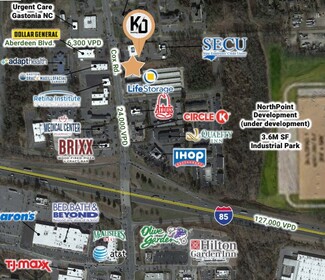 Gastonia, NC Commercial Land - 560 Cox Rd