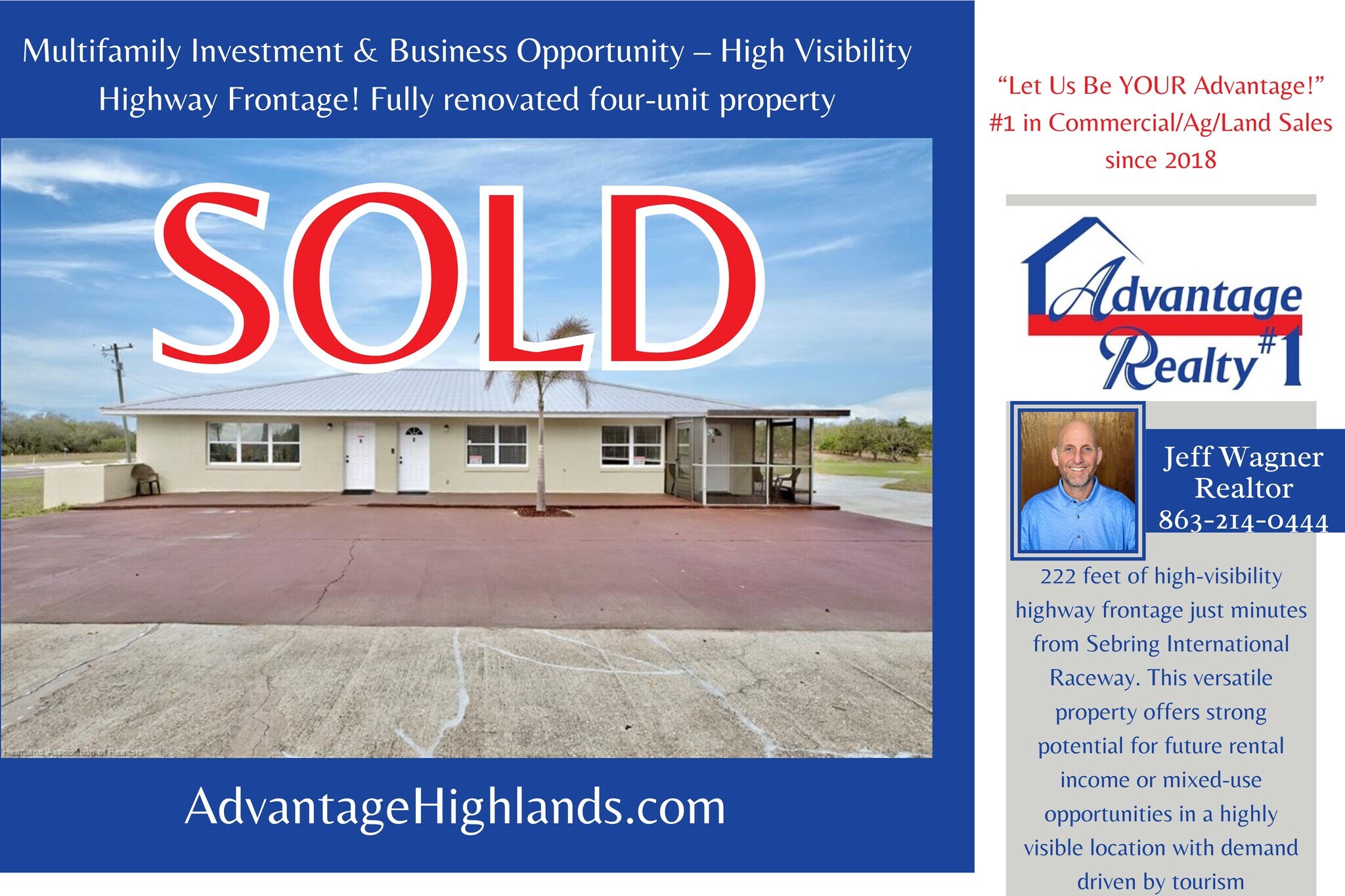 12360 US Highway 27 S, Sebring, FL for Sale