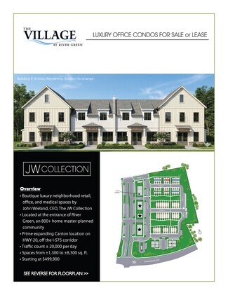 Canton, GA Storefront Retail/Office - 154 River Green Ave