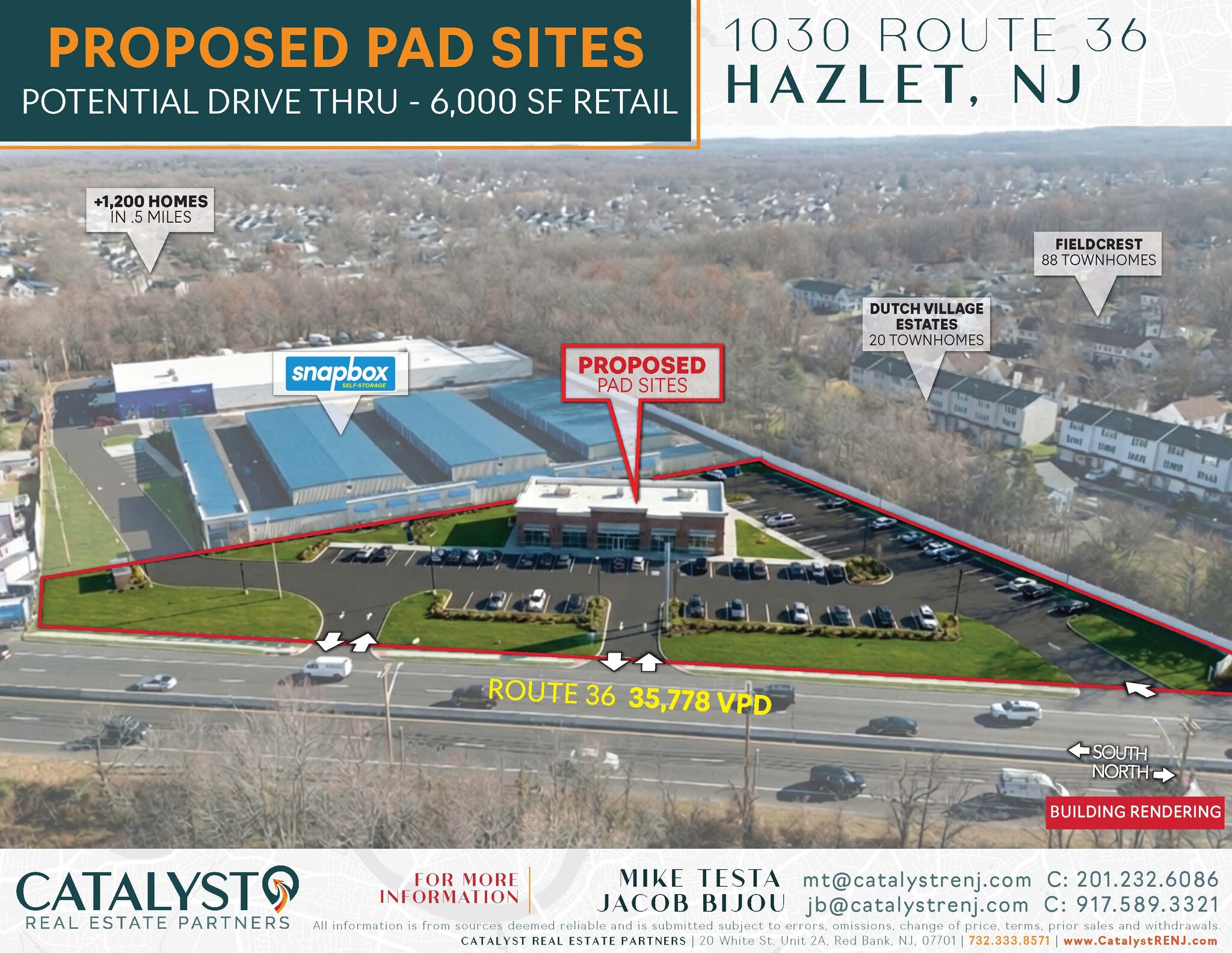 1030 Route 36, Hazlet, NJ for Rent