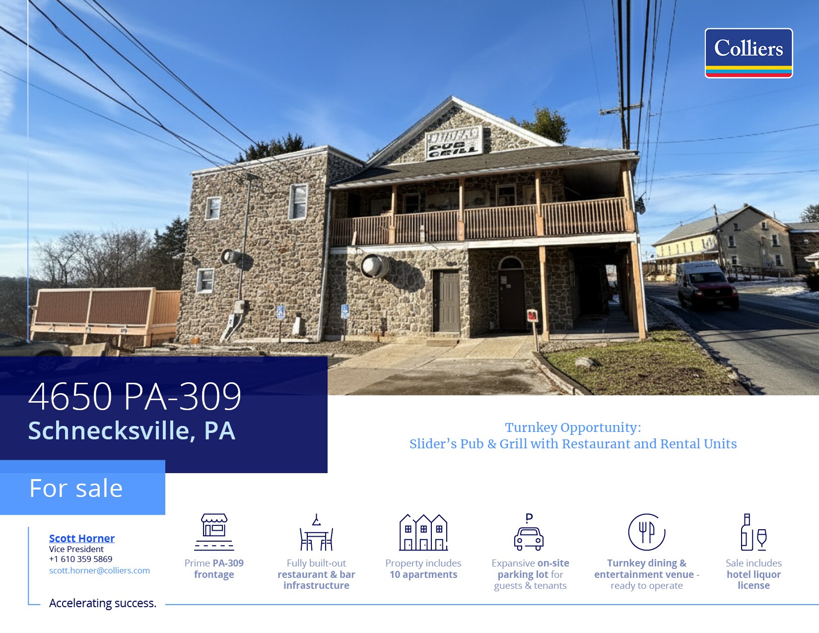 4650 Route 309, Schnecksville, PA for Sale