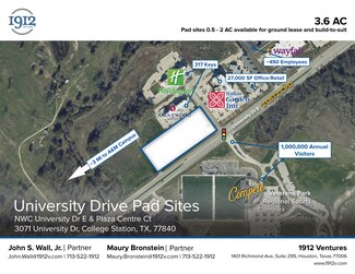 College Station, TX Commercial Land - 3071 University