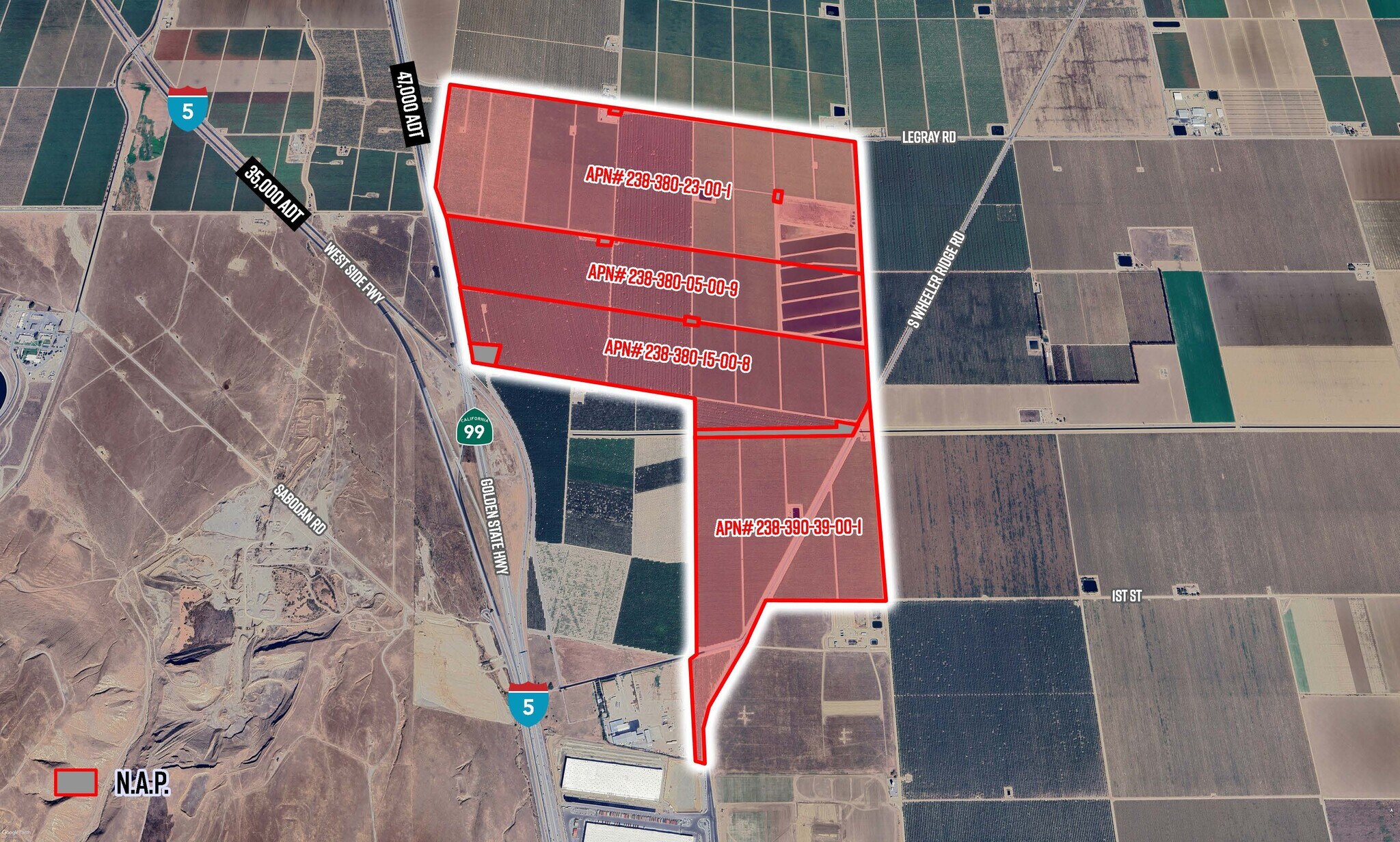 LeGray Rd, Arvin, CA for Sale