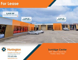 Houston, TX Retail - 3800-3892 S Gessner Rd