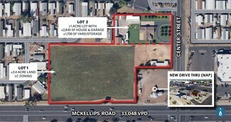 Mesa, AZ Commercial Land - 36 W McKellips Rd