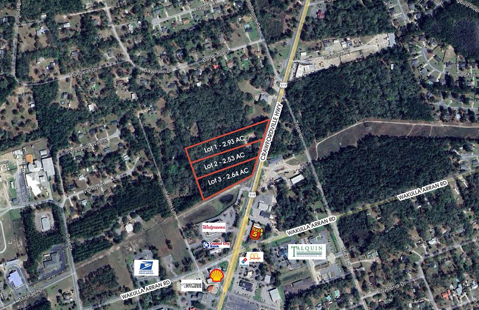 2526 Crawfordville Hwy, Crawfordville, FL for Sale