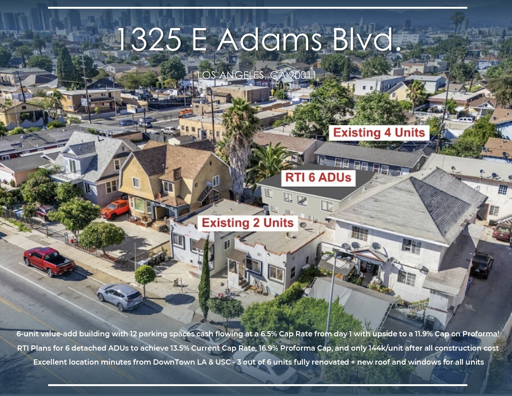 1323 E Adams Blvd, Los Angeles, CA for Sale