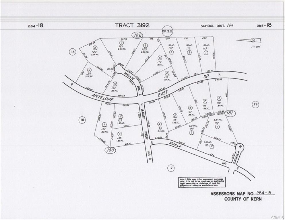 284-181-01-00-3 Starla, California City, CA for Sale