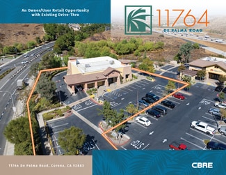 Corona, CA Retail - 11764 De Palma Rd