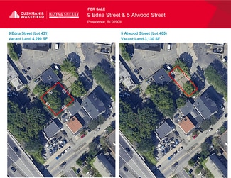Providence, RI Commercial Land - 9 Edna St & 5 Atwood St