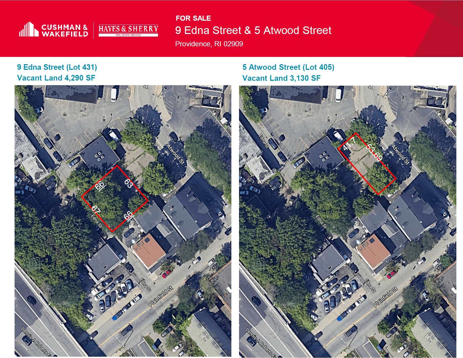 9 Edna St & 5 Atwood St, Providence, RI for Sale