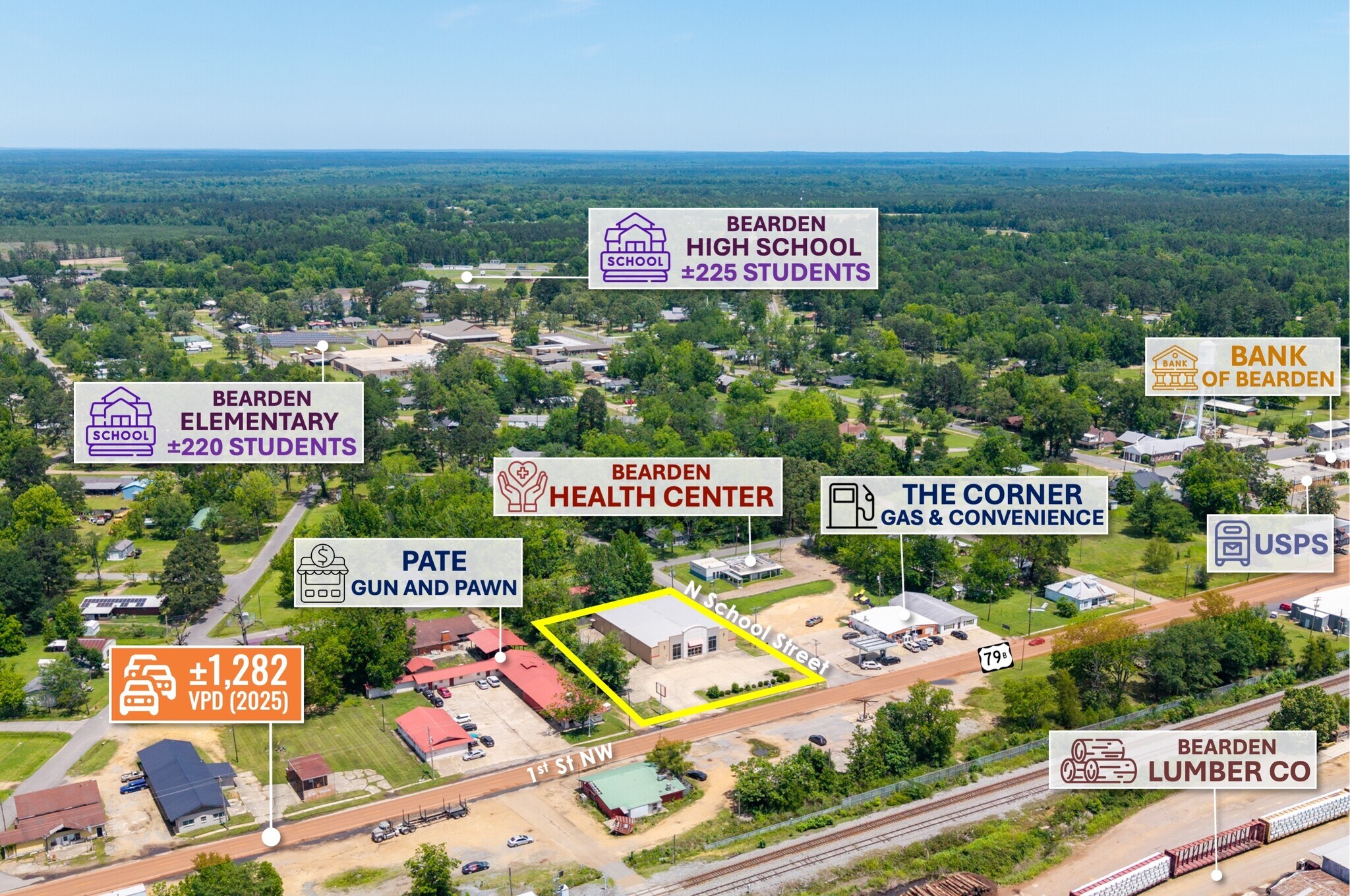 145 N School St, Bearden, AR for Sale