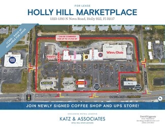 Holly Hill, FL Retail - 1523-1595 N Nova Rd