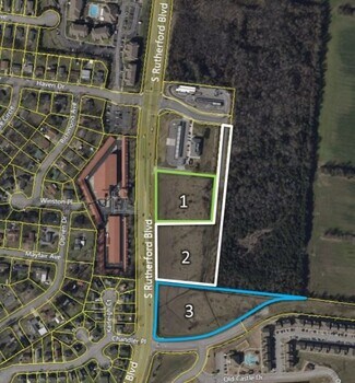 Rutherford Blvd 4 lots