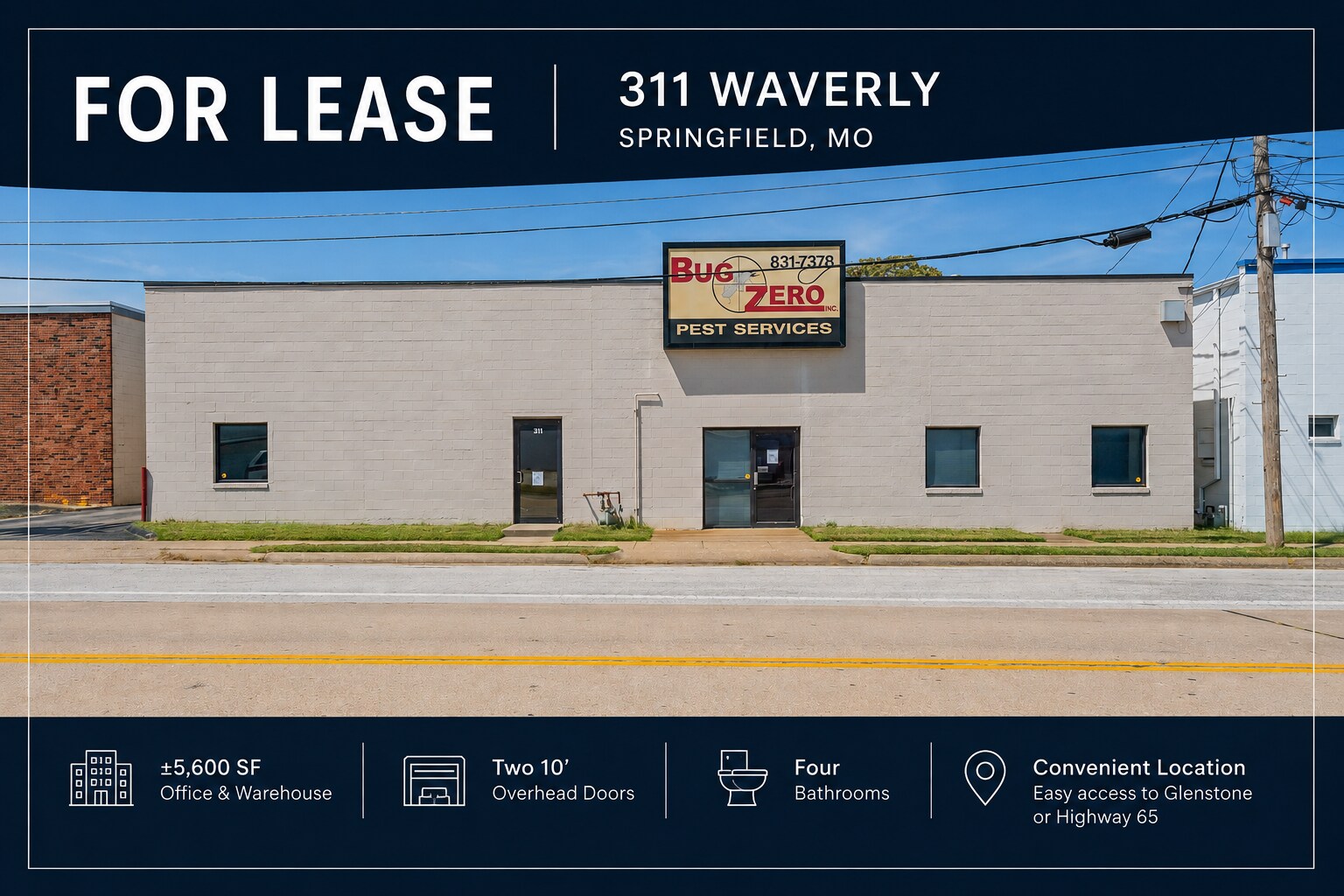 311 N Waverly Ave, Springfield, MO for Rent