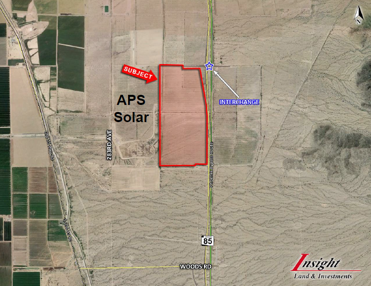 U.S. Highway 85 & Woods rd, Buckeye, AZ for Sale