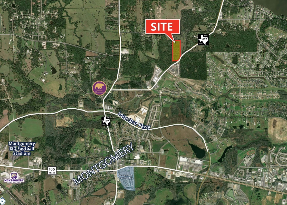 FM 1097, Montgomery, TX for Sale