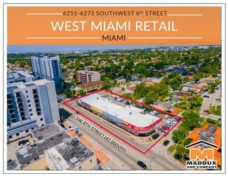 West Miami, FL Retail - 6251-6373 SW 8th St