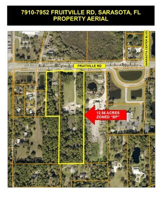 Sarasota, FL Industrial Land - 7910-7952 Fruitville Rd