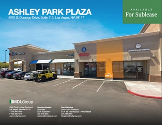 Las Vegas, NV Retail - 4075 S Durango Dr