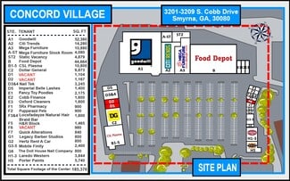 Smyrna, GA Retail - 3201-3209 S Cobb Dr