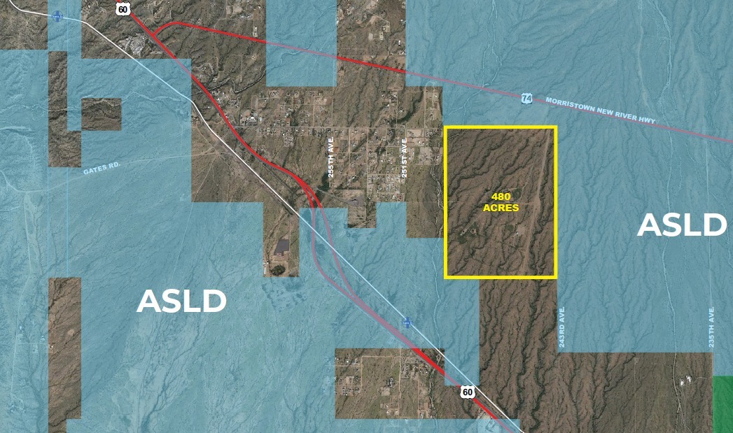 243rd Ave & Grand, Morristown, AZ for Sale