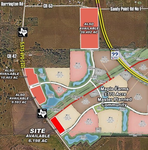 FM-521 Commercial Reserve 3, Rosharon, TX for Sale