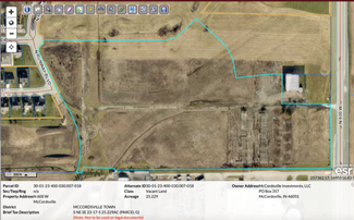 McCordsville, IN Commercial Land - 8356 N 600 W