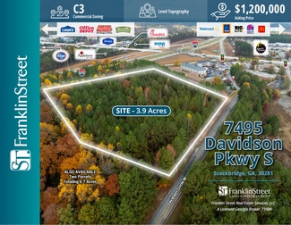 Stockbridge, GA Commercial Land - 7495 Davidson Pkwy N Stockbridge, GA Commercial Land - 7495 Davidson Pkwy N