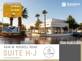 Las Vegas, NV Industrial - 4544 W Russell Rd