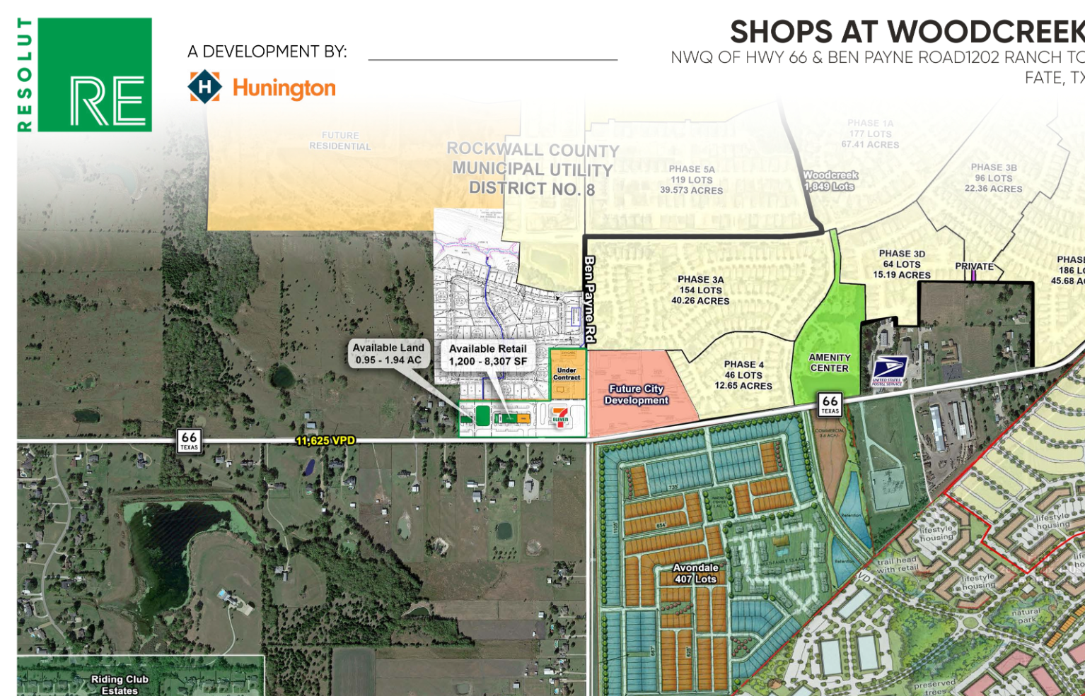 NWQ of 66 & Ben Payne Road hwy, Fate, TX for Sale