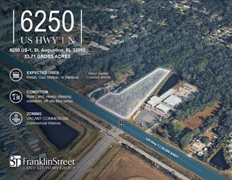 Saint Augustine, FL Commercial Land - 6250 US Highway 1 N Saint Augustine, FL Commercial Land - 6250 US Highway 1 N
