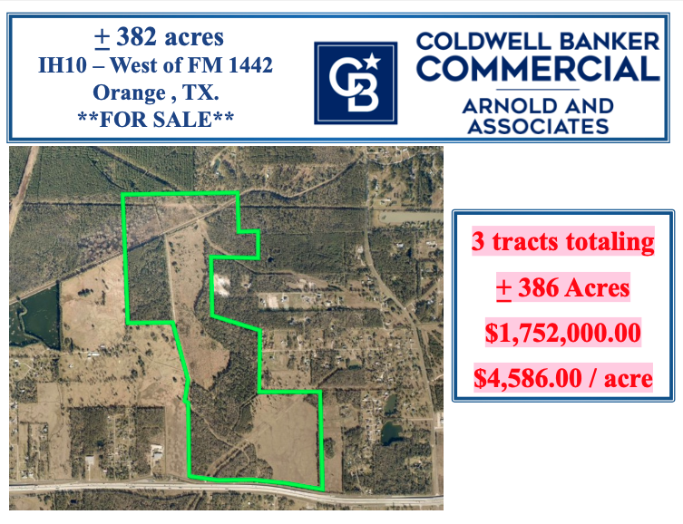 TBD Interstate 10 Access, Orange, TX for Sale