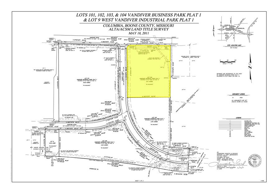 000 Vandiver Business Park park, Columbia, MO for Sale