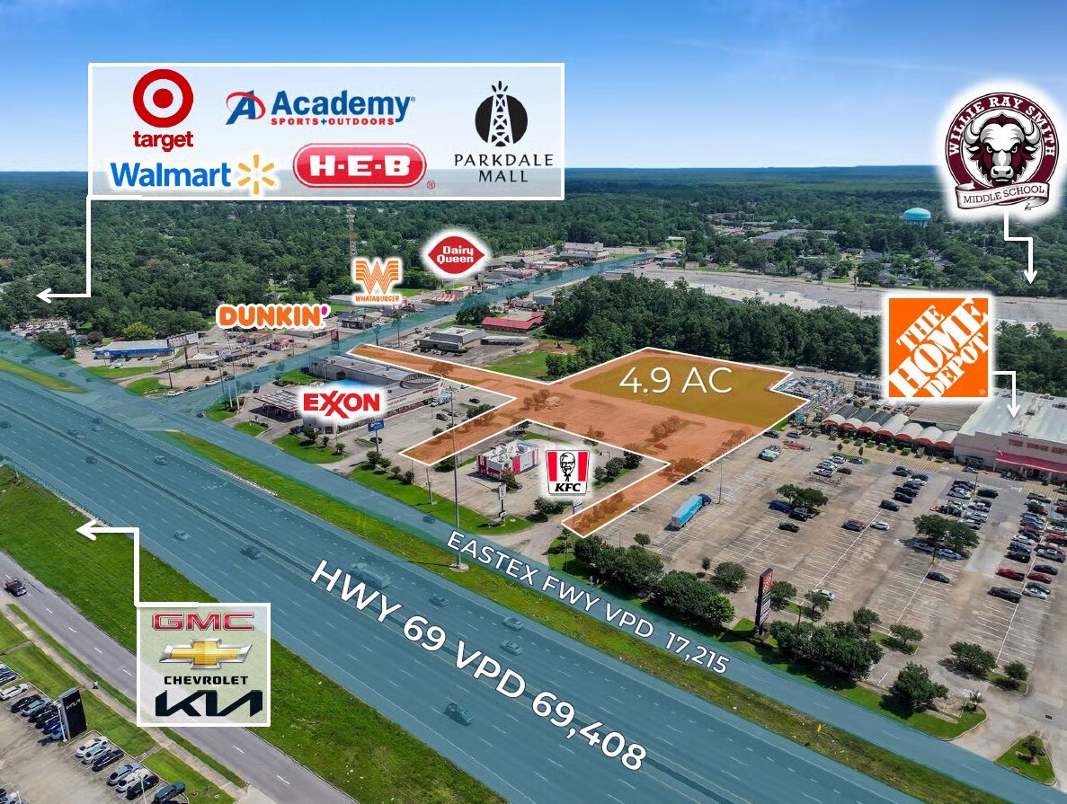 3920 Eastex fwy, Beaumont, TX for Sale
