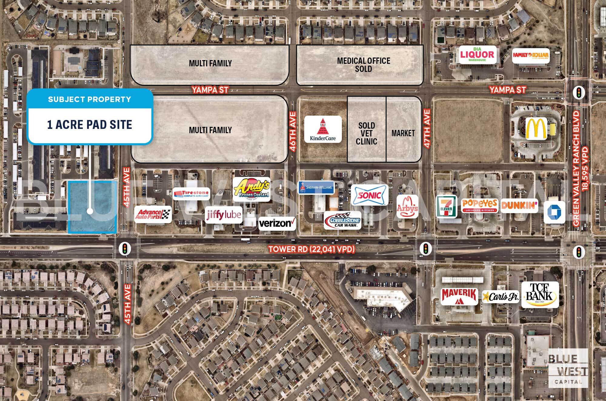 Tower Rd & 45th Ave, Denver, CO for Rent