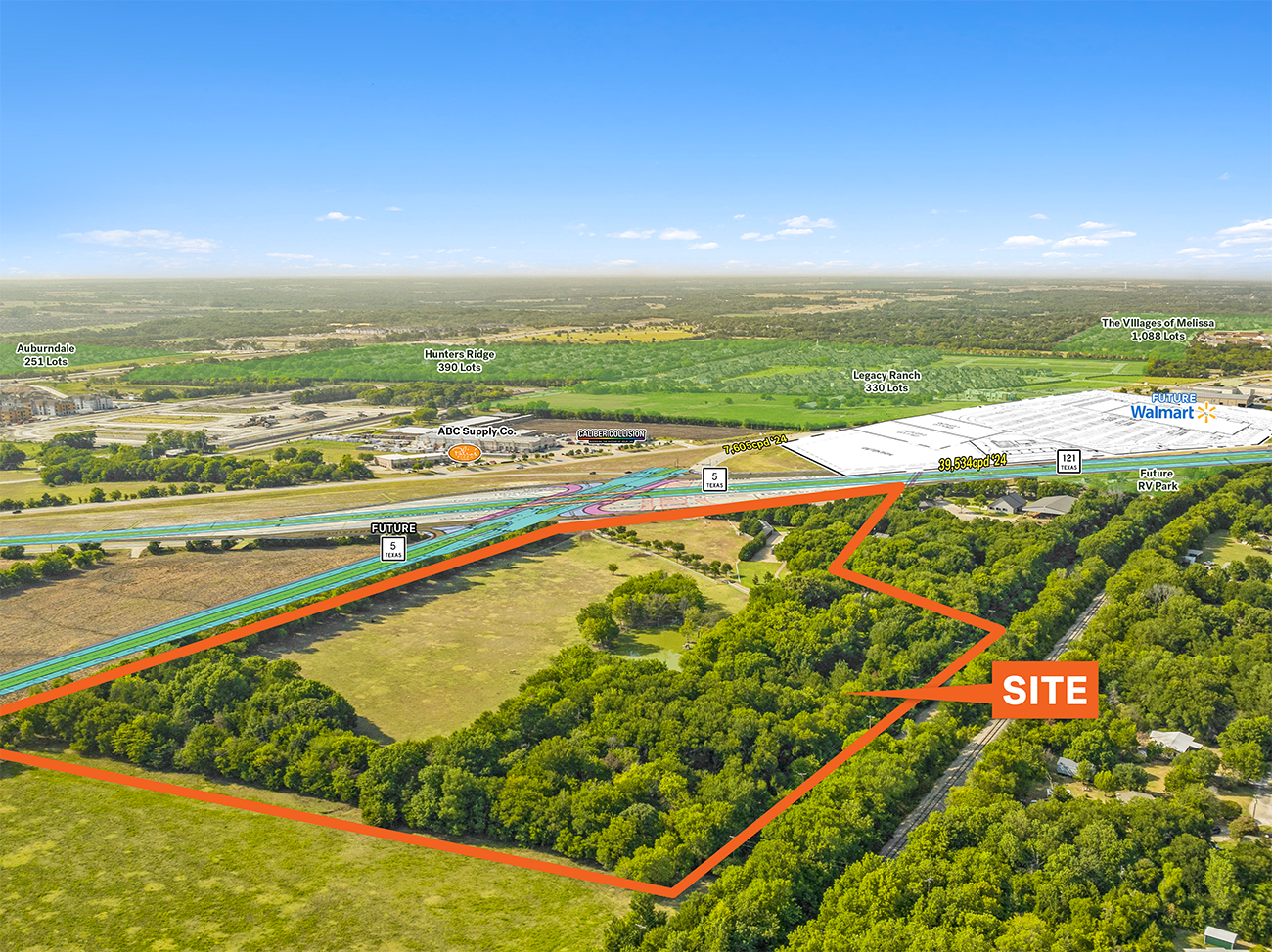 SEC State Highway 5 & Highway 121, Melissa, TX for Sale