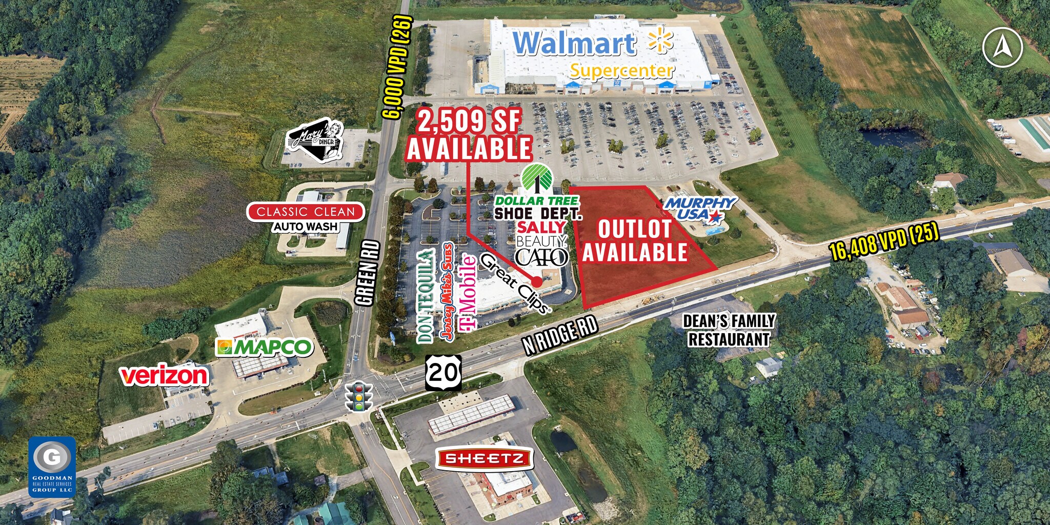 6067 N Ridge Rd, Madison, OH for Rent