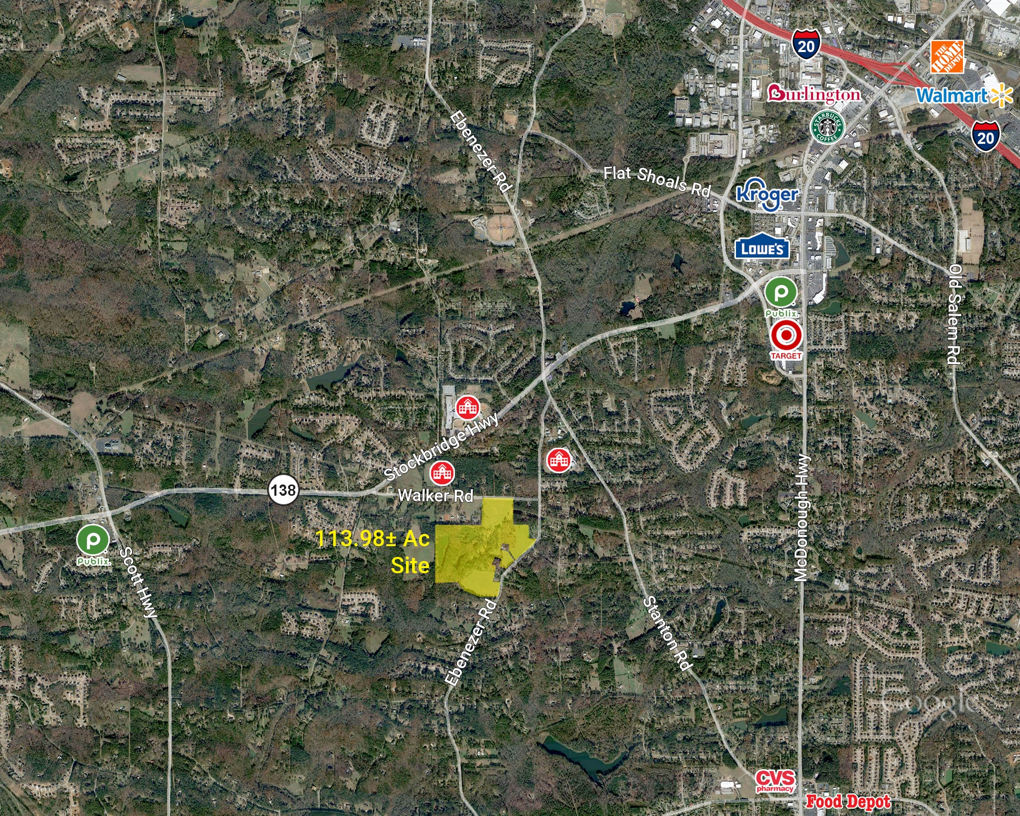 Walker Rd, Conyers, GA for Sale