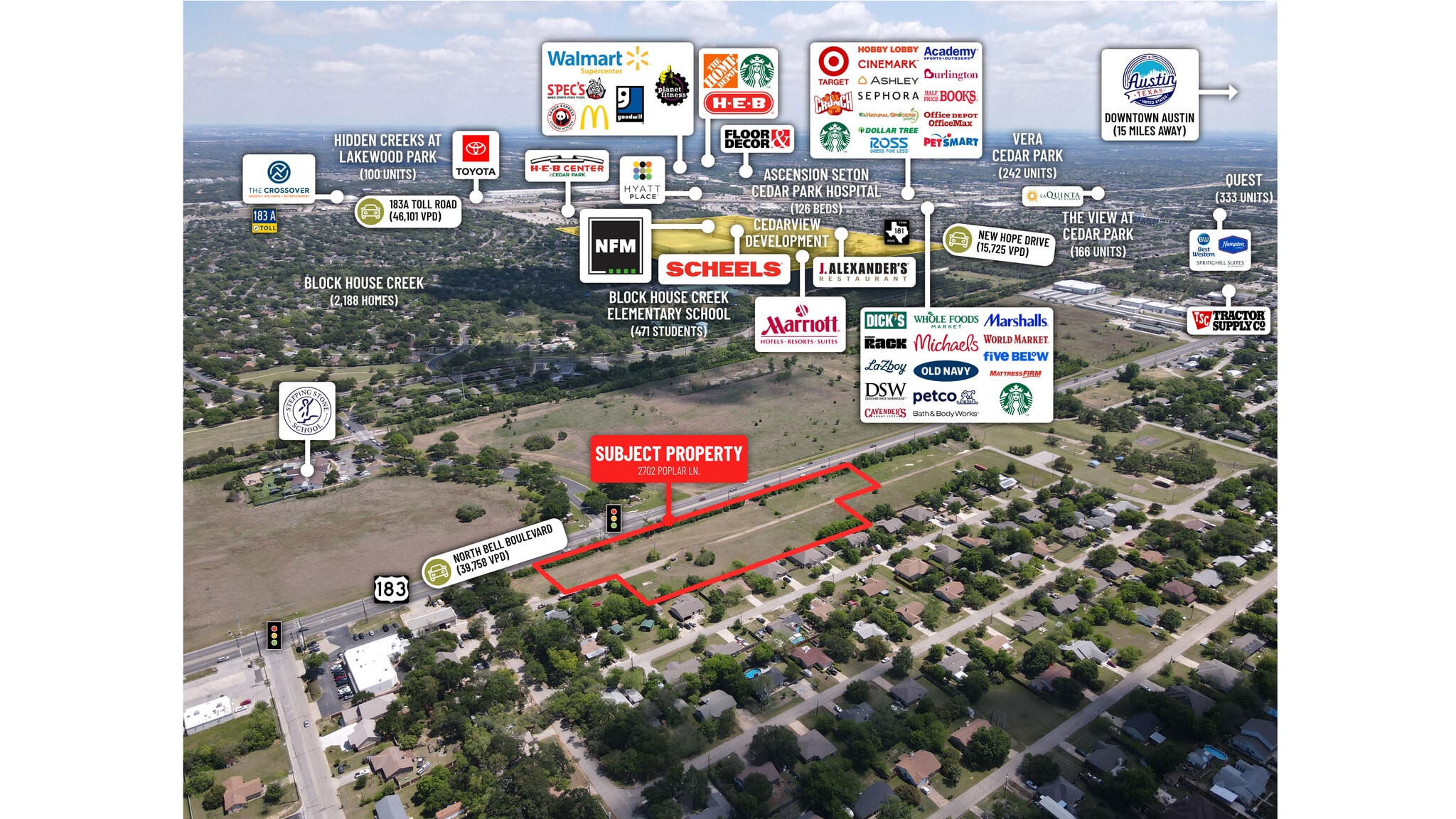2702-2508 Poplar ln, Cedar Park, TX for Sale